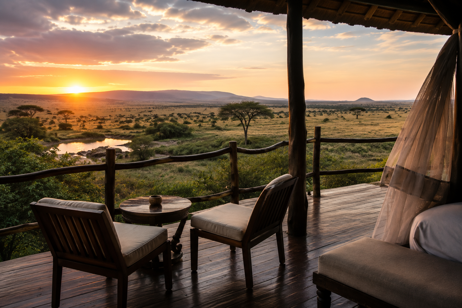 Lion resting in the Masai Mara